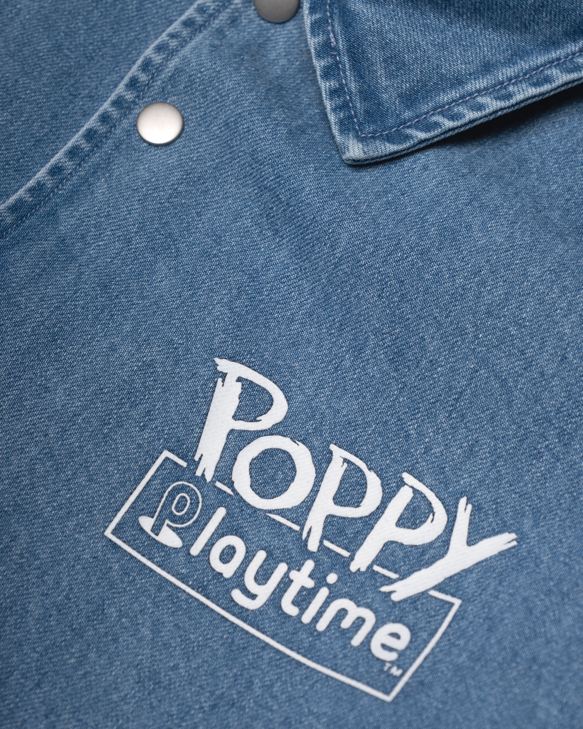 POPPY PLAYTIME™ TV PIXEL DENIM JACKET