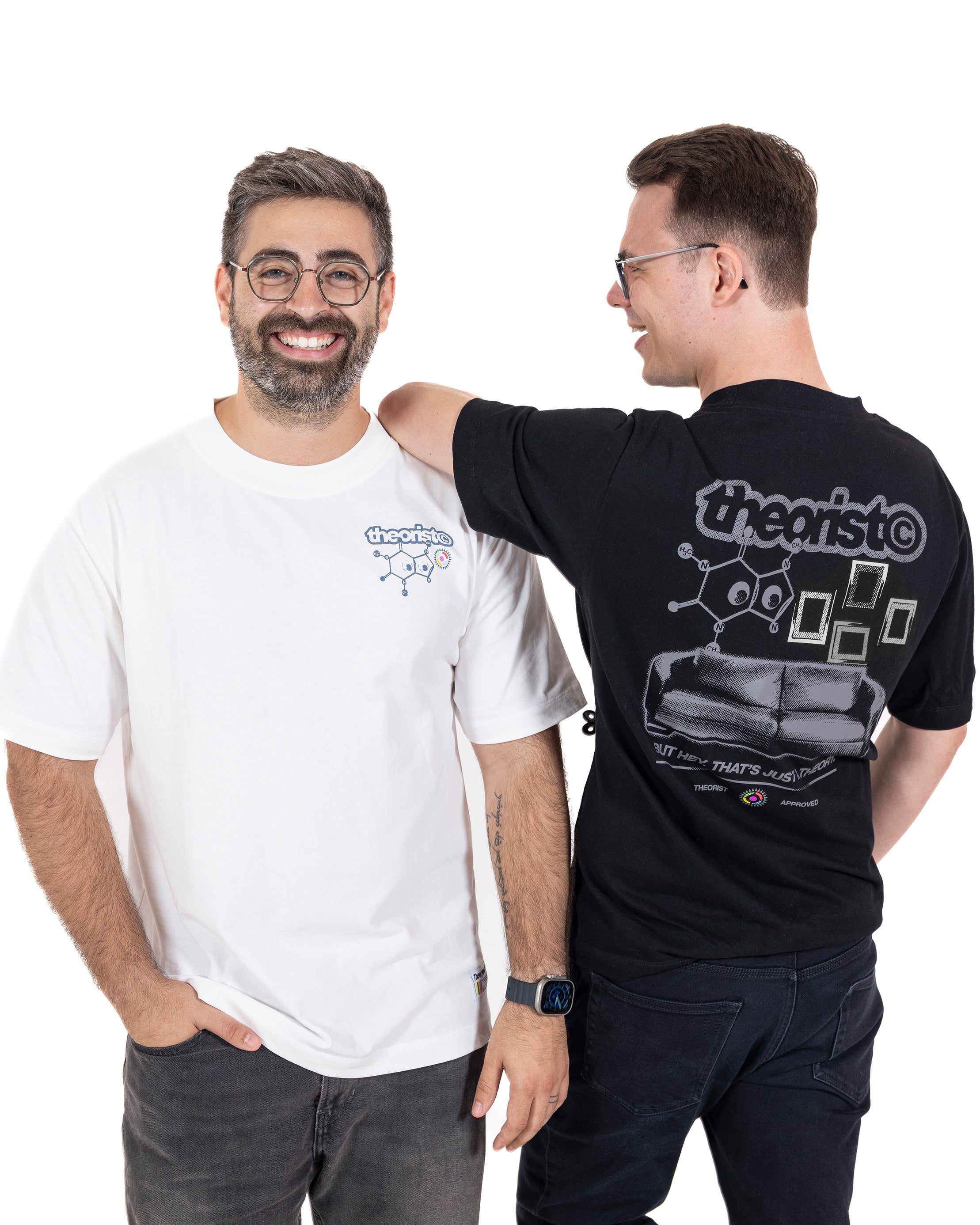 THEORIST© GTLIVE SECRET WHITE TEE